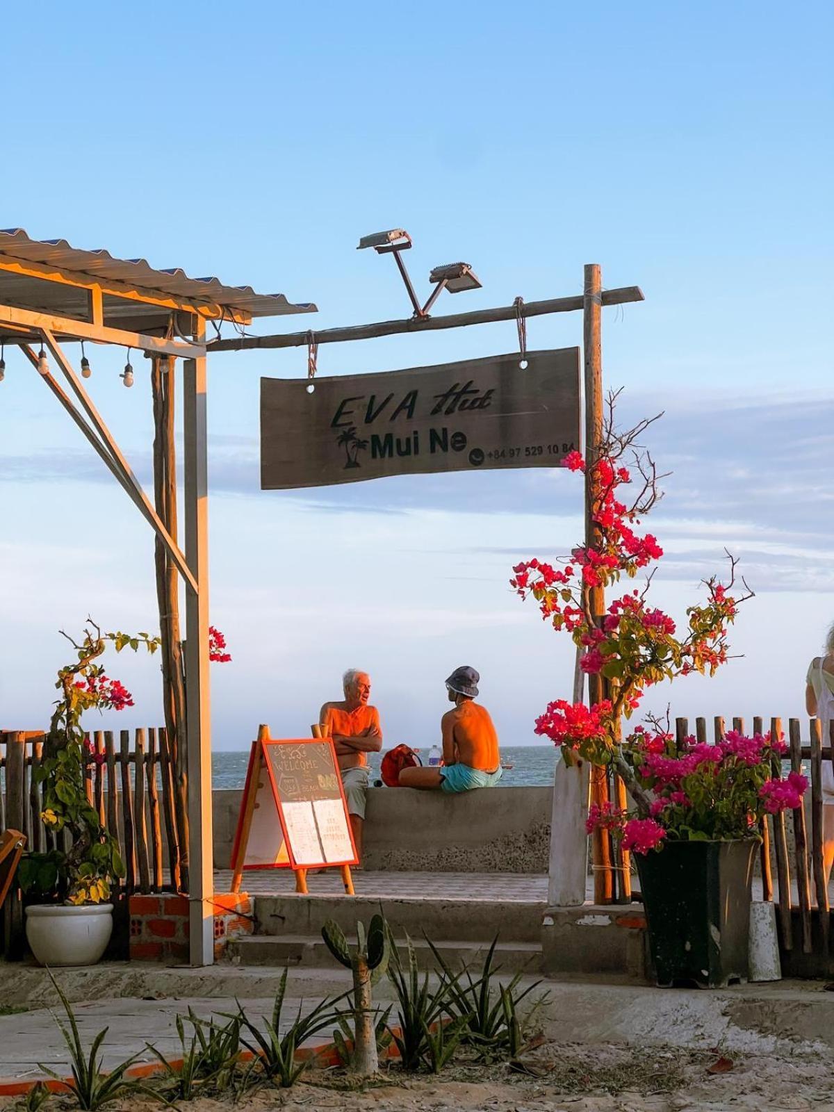 Eva Hut Mui Ne Beach Hostel Exterior foto